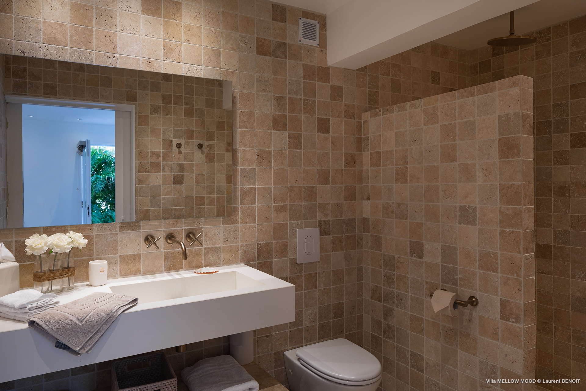
Mellow Mood Master Bathroom